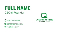 Tech Letter Q Business Business Card Image Preview