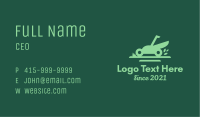 Lawn Mower Gardening Business Card Image Preview