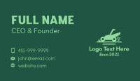 Lawn Mower Gardening Business Card Image Preview