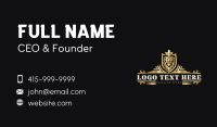 Lion Head Monarchy Business Card Design