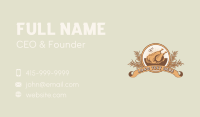 Roast Chicken Turkey Business Card Image Preview