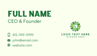 Nature Conservation Group Letter Business Card Image Preview