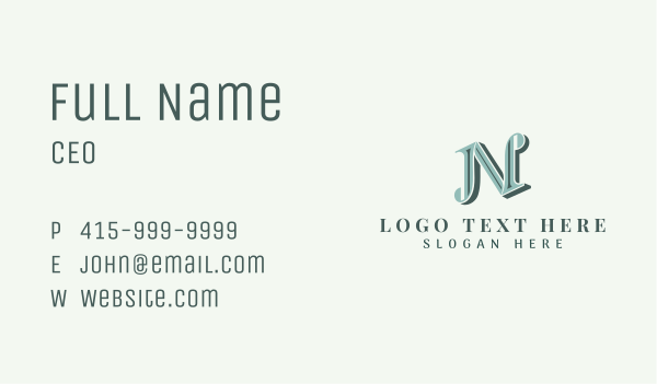 Vintage Publishing Firm  Business Card Design Image Preview