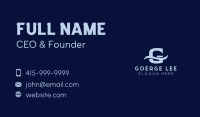 Generic Swoosh Brand Letter G Business Card Image Preview
