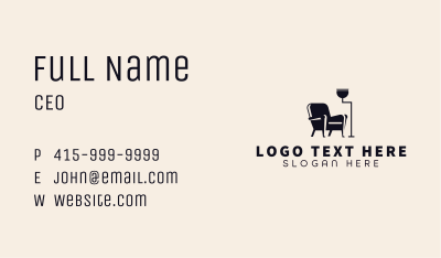 Furniture Home Decor Business Card Image Preview