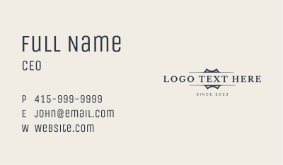 Startup Business Apparel Business Card Image Preview