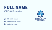 Water Faucet Maintenance  Business Card Image Preview