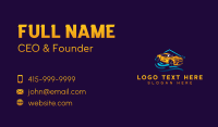 Car Sanitation Polishing Business Card Preview