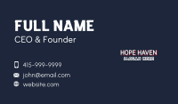 Clothing Store Wordmark Business Card Image Preview