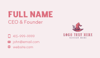 Witch Wizard Hat Business Card Preview