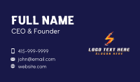Lightning Thunder Bolt Business Card Image Preview