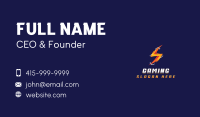 Lightning Thunder Bolt Business Card Image Preview