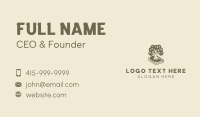Book Tree Reading Business Card Design