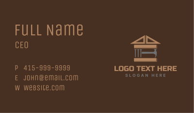 Home Handyman Tools Business Card Image Preview