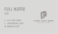 Male Barbershop Beard Business Card Image Preview