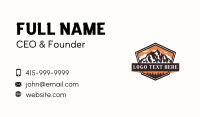 Forest Mountain Valley Business Card Image Preview