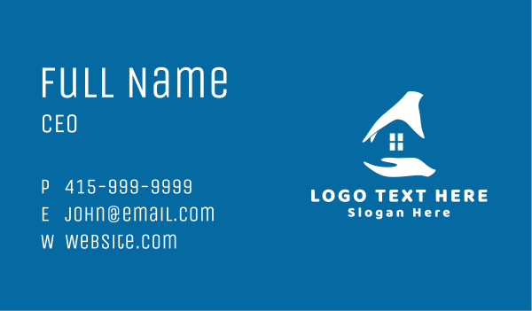 Real Estate Agent Hands Business Card Design Image Preview