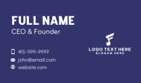 White Music Note Business Card Design