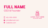 Cute Dessert Baker Business Card Design