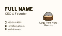 Saw Blade Trunk Business Card Design