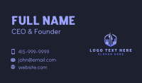 Stock Trading Arrow Business Card Design