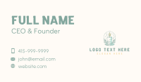 Scented Candlelight Candle Business Card Design