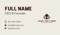 Organic Garden Mushroom Business Card Image Preview