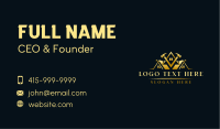 Luxury Hammer Construction Business Card Image Preview