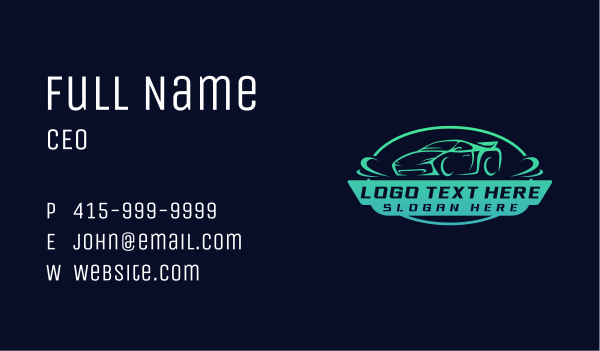 Car Racing Mechanic Business Card Design Image Preview