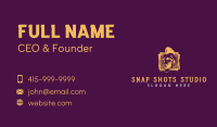 Yellow Skull Punk Business Card Image Preview