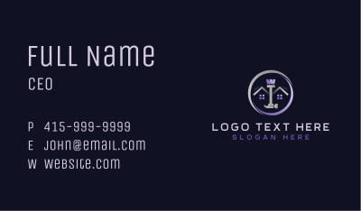 Hammer Brush Repair Business Card Image Preview