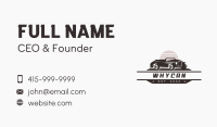 Retro Car Restoration Business Card Image Preview