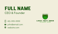 Outdoor Mountain Field Business Card Preview