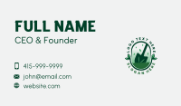 Garden Shovel Landscaping Business Card Image Preview