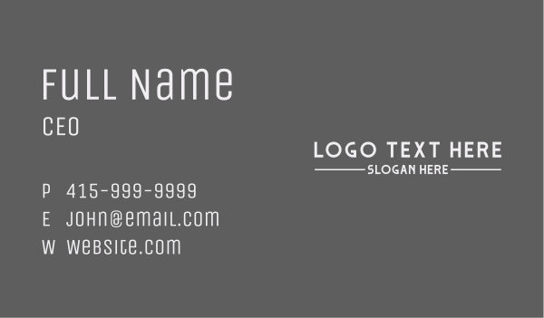 Professional Company Line Business Card Design Image Preview