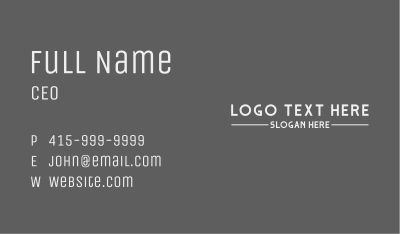Professional Company Line Business Card Image Preview