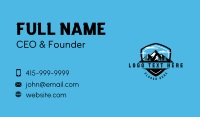 Mountain Summit Trekking Business Card Preview