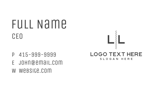 Corporate Firm Letter  Business Card Design Image Preview