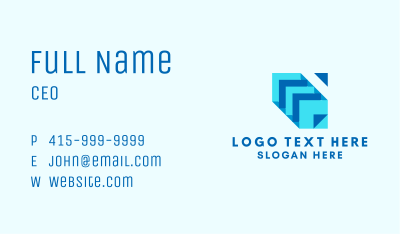 Finance Firm Company Business Card Image Preview
