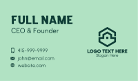 Green Home Construction  Business Card Image Preview