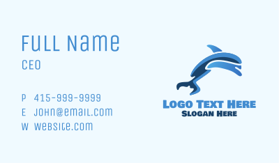 Blue Dolphin Business Card