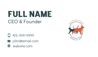 Dog Cat Veterinary Business Card Image Preview