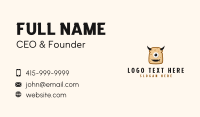 Sandwich Monster Snack Business Card Design