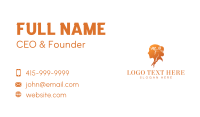 Hair Woman Salon Business Card Preview