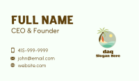 Wave Surf Beach Business Card Image Preview