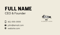 White Duck Lake Business Card Image Preview