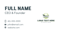 Gardening Lawn Mower Business Card Preview