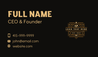 Spoon Fork Restaurant Dining Business Card Image Preview