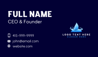 Water Fluid Aqua Business Card Image Preview