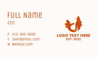 Orange Fried Chicken Diner  Business Card Image Preview